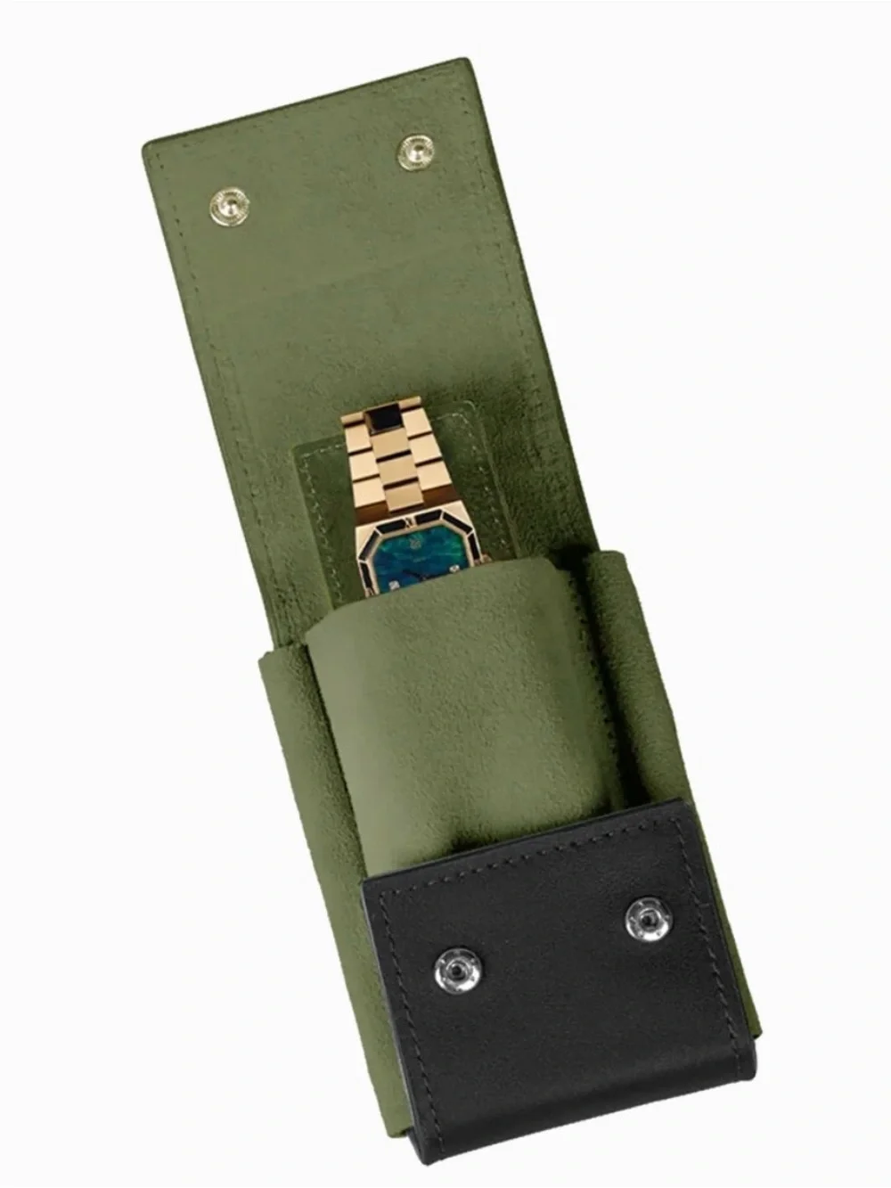 Pascal Leather Watch Travel Case